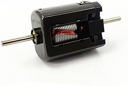 1PC Micro Mabuchi 010 Motor 38mm Motor DC 6V 7.4V 9V 12V High Speed Dual 1.5mm Shaft Micro Motor for DIY RC HO Car Boat Train - (Speed(RPM): B 28000RPM, Voltage(V): 12V)