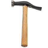 SOESFOUFU Schuhreparatur Hammer mit Holzgriff Komfortabler Schuhmacher Hammer Rostfrei Robust für Schuhwerkstatt und Schuhreparatur Vielseitig Einsetzbar Langlebig und Handlich