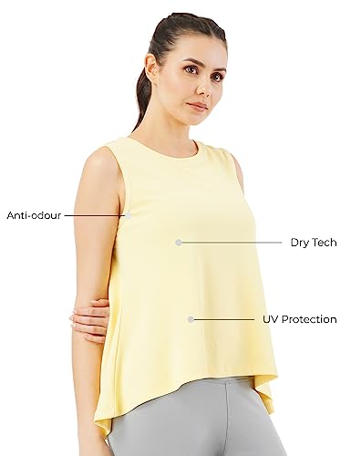 Image of PUMP'D Athleisure Women's Sleeveless Fashion Workout Vest for Women & Girls | Lightweight Activewear for Running, Sports & Gym - Lightweight, Anti-Odor, UV Protect, Dry Tech, Ultra Soft Seams
