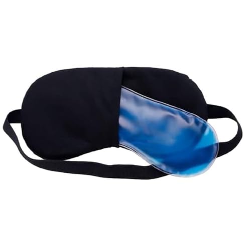 Image of Cooling Gel Eye Mask | Dark Circles, Dry Eyes & Eye Strain Relief | Cold Therapy Sleep Mask | For Men, Women & Family | Universal Fit | Reusable Gel Pad