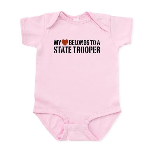 CafePress State Trooper Infant Bodysuit Cute Infant Bodysuit Baby Romper