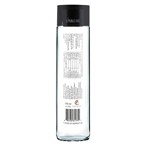 Voss Artesian Still Water, 375 ml 12.7 oz Glass