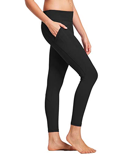 image for BALEAF Women's Mid-Waist Yoga Leggings Side Pockets 28