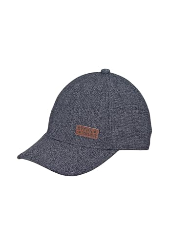 Sterntaler Basecap Jeans – Jungen Cap mit UV-Schutz 50+ im Denim-Look – Verstellbare Kappe mit Metall-Schließe – Lässige Sommermütze für Kinder – marine, Größe 53