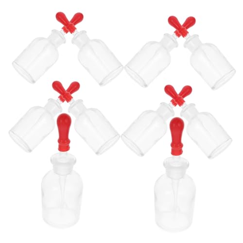 FUNOMOCYA 10pcs 60ml Oil Glass Dropper Bottles Glass Bottles Dropper for Essential Oil Diy Perfume Travel