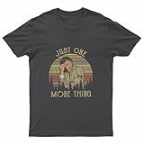 Vintage Columbo T-Shirt - Peter Falk - Funny Classic Movie Shirt - One More Thing Black