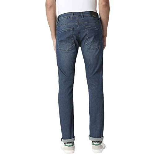 Image of Pepe Jeans Men's Mid Rise Regular Fit Jeans