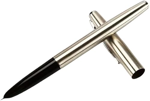 J911 Classic EF Fountain Pen, Stainless Steel, 14cm, Writing Instrument