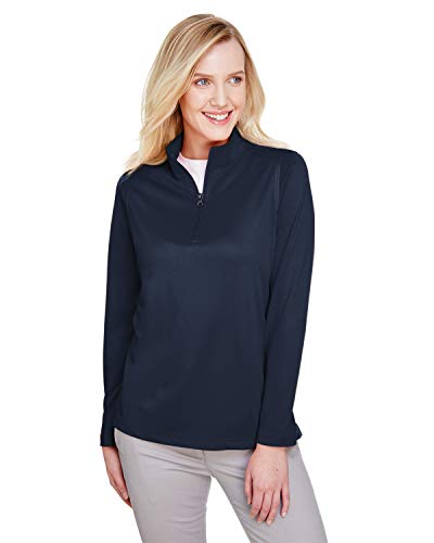 Suéter Harriton Ladies' Advantage contra enganches para mujer azul marino S