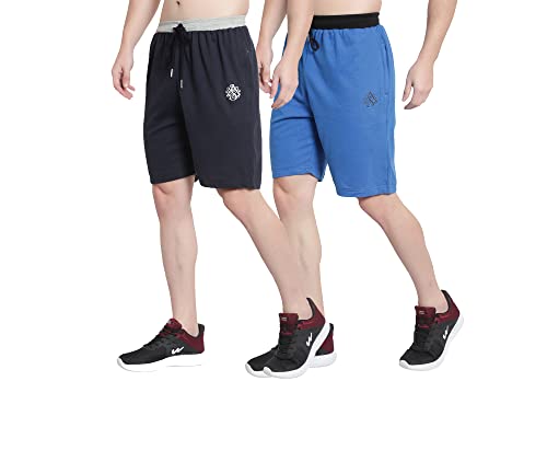 Image of OORA Men's Plus Sizes Cotton Shorts M to 5XL, 28 to 48 Inches Waistline