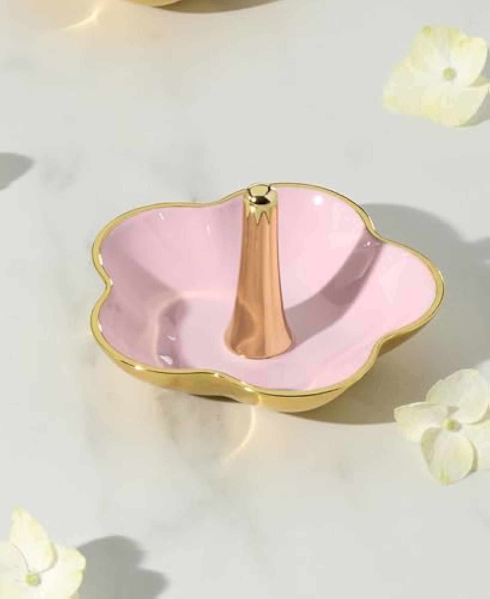 Make It Pop Metal Ring Dish, Pink