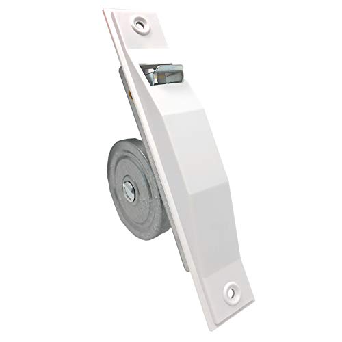 DIWARO.® Mini Einlass-Gurtwickler | Lochabstand 155 mm | für 13 mm - 15 mm Gurtbreite | weiß Cover