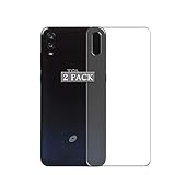 Vaxson 2-Pack Back Protector Film, compatible with TCL A2X TPU Guard Cover Skin Sticker [ Not Front...