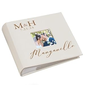 Giftsforyounow Spersonalizowany Album Ślubny L2137