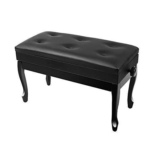 TEmkin Tabouret de Piano, Banc de Piano Confortable pour Deux Personnes, avec Compartiment de Rangement de Grande capacité, Robuste et Durable, Hauteur réglable de 10 cm - Les Beatles, Paul McCartney, John Lennon, RIngo Starr, George Harrison TEmkin Tabouret de Piano, Banc de Piano Confortable pour Deux Personnes, avec Compartiment de Rangement de Grande capacité, Robuste et Durable, Hauteur réglable de 10 cm