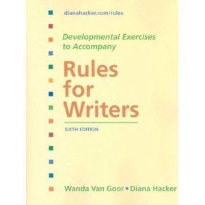 Rules for Writers: City College of San Francisco Edition [Sixth 6th Edition]
