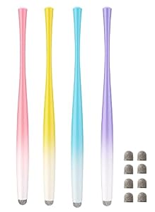 Ccivv Stylus-Stifte mit schmaler Taille, 4 Stück