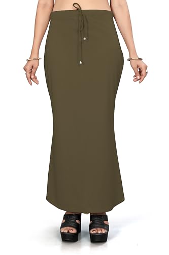 Image of Yashika Present Lycra Saree Shapewear Petticoat for Women||Straight Fit Petticoat Saree Silhouette Shape Wear Dress for Saree|| AZ-YS-OG-SHAPER-P