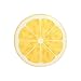 Produktbild Lumanuby 1x Karikatur Obst Anti-Rutsch Mouse Mat mit Gummiunterseite für Arbeiten oder Spielen für Büro Zuhause für Desktop-Computer oder Laptop 22 * 22 * 0.3cm (Zitrone)