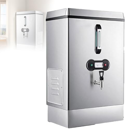 Gewerblicher Warmwasserboiler 40L, Gastronomie- Warmwasserboiler Aus Edelstahl Mit Heizrohr Aus Reinem Kupfer, Warmwasserbereiter Für Die Automatische Tee- Kaffeezubereitung, Personalkantinen, Büros