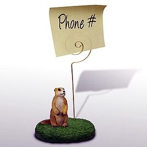 Prairie Dog Memo Holder