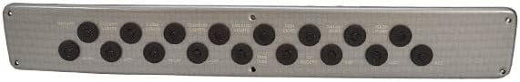 Rinker Boat Breaker Panel | Push Button 17 1/2 x 2 1/2 Inch