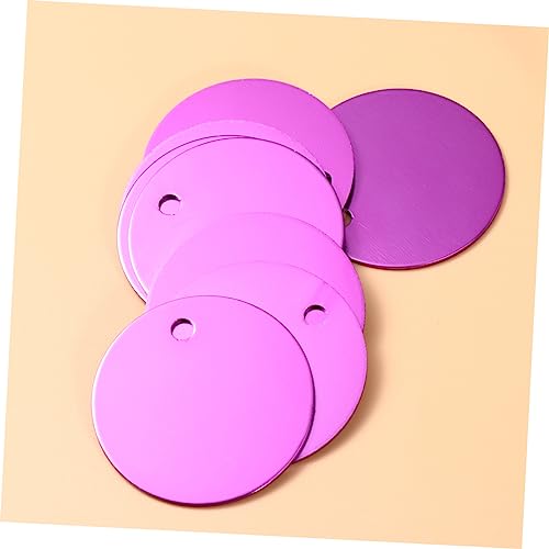 HOODANCOS 3 Sets Haustiermarken Aus Aluminiumlegierung Rund Für Welpen Hundemarken Hundemarken Name Nummer Adresse Robust Stilvoll 25 Stück X 3