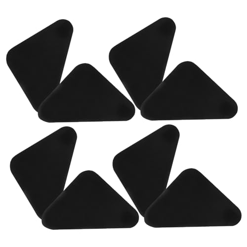 DONFAMDS 8pcs Non Slip Stickers for Carpet Curling Corner Stopper Tape Easy to Install for Homes Offices and Schools Compatible with All Floor Types