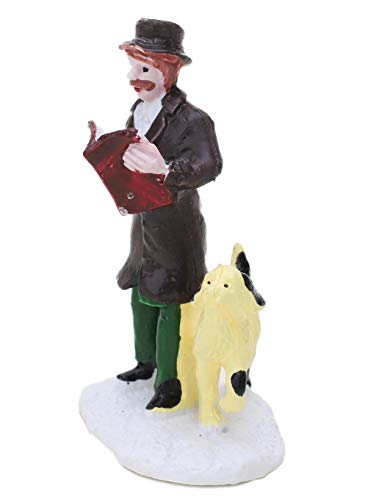 Toyland® Mini Resin Christmas Collectible Ornament - Village Scene Accessories - Xmas Figures (Gentleman Dog Walker 1.5 x 2.5 Inch) - Image 3