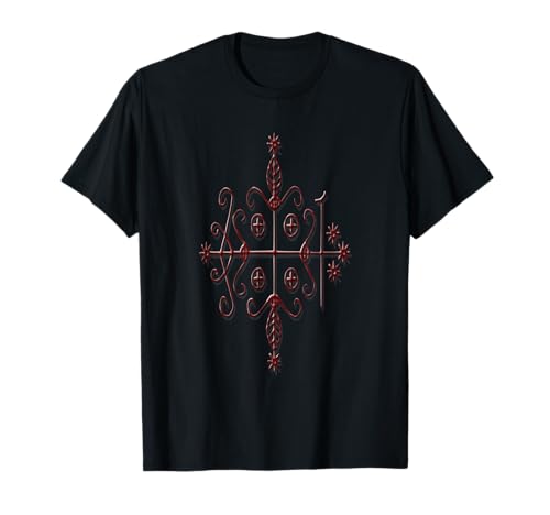 Papa Legba Veve Lord of the Crossroads T Shirt T-Shirt
