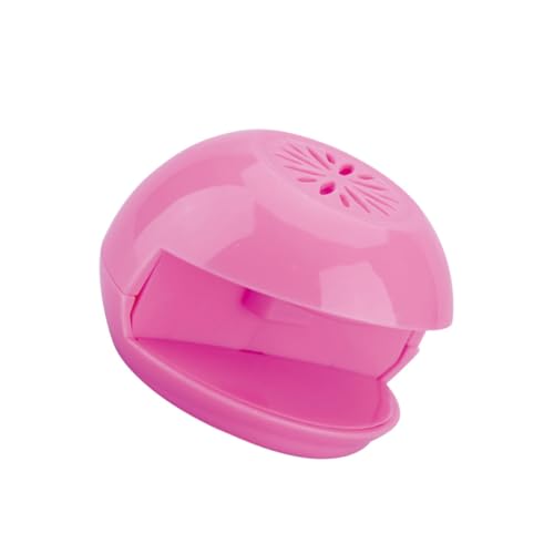 Healeved 1Pc Mini Nail Dryer Fan Touch Activated Portable Nail Art Tool for Quick Drying Professional Manicure Equipment for Home and Salon Use Pink