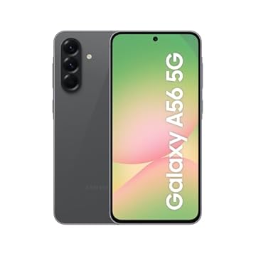 Samsung Galaxy A56 5G, Smartphone con Funzioni intelligenti, 3 anni di Garanzia del produttore, Display Super AMOLED 6.7”, 8GB RAM, 128GB, 5.000 mAh, IP67, Awesome Graphite [Versione Italiana]