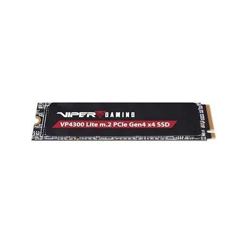 Image of Patriot Memory Viper VP4300 Lite 1TB M.2 PCIe Gen4 x4 SSD, Compatible with PS5 - VP4300L1TBM28H