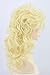 LeMarnia Women's Wigs 70s 80s Fashion Singer Wigs Blonde Long Curly Beehive Wigs for Halloween Costume Party Wig