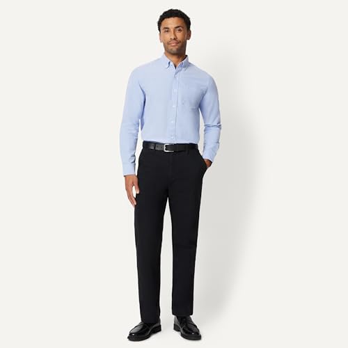 Image of Amazon Essentials Men's Long-Sleeve Pocket Oxford Shirt