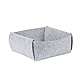 axentia Filzkorb, grau, ca. 27 x 12 x 25 cm