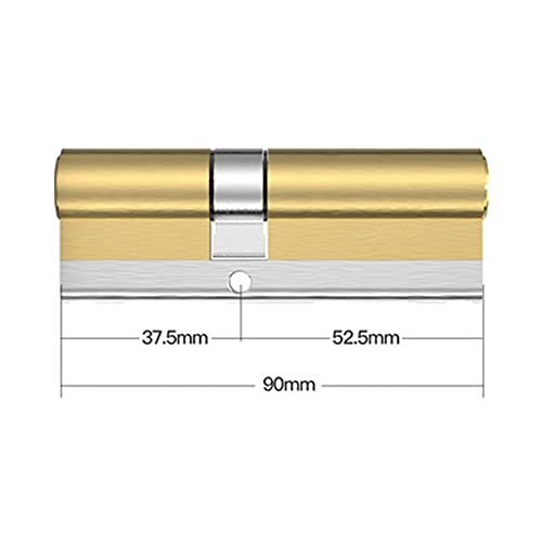 Wkładka bębenkowa. 10 kluczy Wymiana zamka Klamka do drzwi wejściowych klasy C Cylinder Defiant Double Cylinder Lock(90mm)