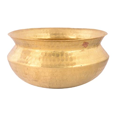 Radhna Brass Pure Handmade patili Biryani Handi capicity 3 LTR. - Image 4