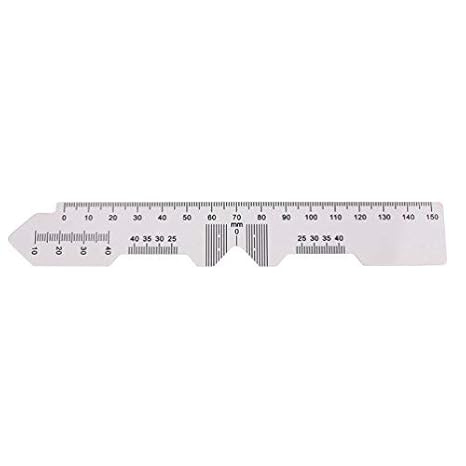 sunwin straight edge pd ruler pupillary distance ruler pd ruler amazon com