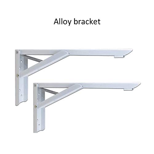 Table pliante murale pour studio et petit espace bureau bois 90cm - 4