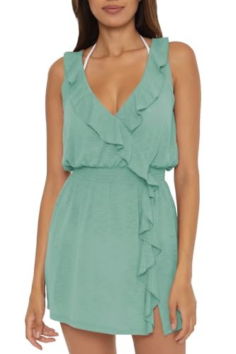 Image of BECCA Breezy Basics Cascade Ruffle Dress