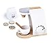 Leomark Machine à café en Bois - Cafetiere à Capsules - Accessoires pour Enfant, Service de 7 Pièces, Jeu imaginatif