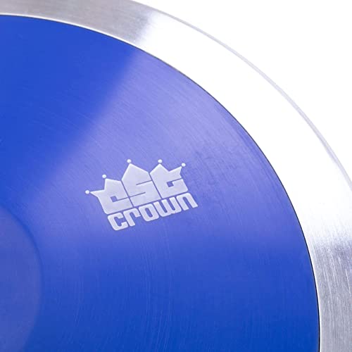 Image of Crown Sporting Goods 1.5kg High Spin Discus, 80% Rim Weight - Official Track & Field Throwing Discus for High School & College Throwers, High Spin - Outdoor Competition & Practice Discus