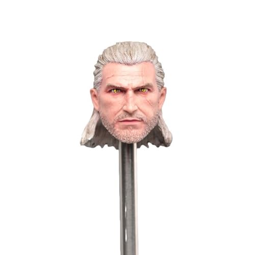 Tête sculptée 1/6 Demon Hunter pour figurine homme 30 cm TBL