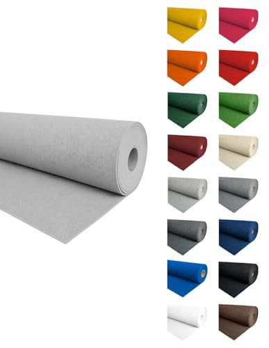 JARDIN202 - Alfombra para eventos | Moqueta ferial | Metro lineal | 2 metros (Ancho) (64 - Gris claro)