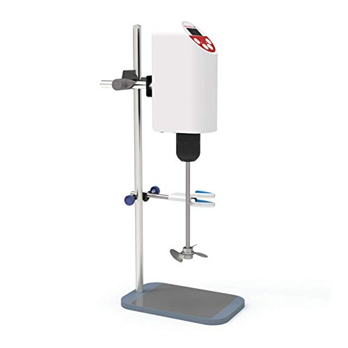 Fristaden Lab Digital Overhead Stirrer | 200-2000rpm Stirring Speed | 20L Heavy Duty Lab Mixer | Strong Laboratory Quality Stainless Steel Lab Stirrer | 1 Year Warranty 1 Year Warranty