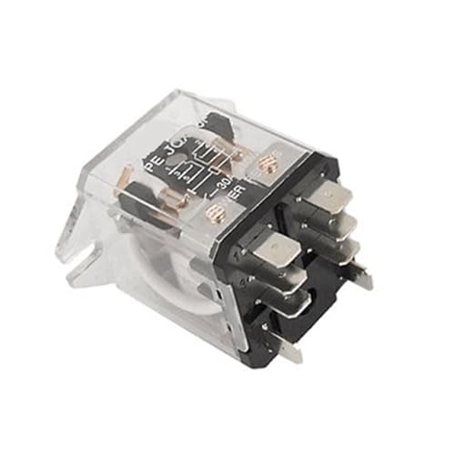 Relais de puissance DPDT JQX-30F 12V double contact 30A pour commutation fluide