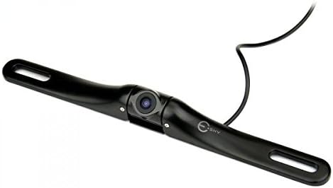 Esky Car Reversing Camera,Waterproof Front/Rear View Backup Camera with Night Version,ON/OFF Guideline,170 Degree View Angle,Black