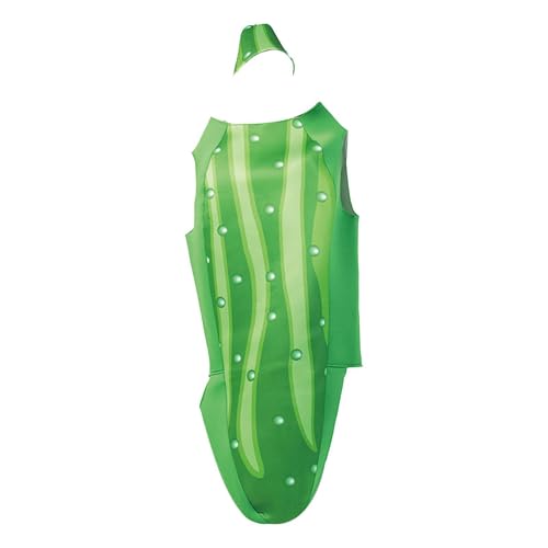 Disfraz de pepino para cosplay y fiestas tematicas de disfraces