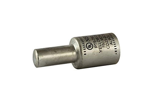 Conector de compresión doble PTS serie 750 MCM con pin de cobre para cable de aluminio de 1.46 OD